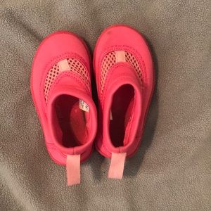 Pink water shoes